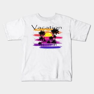 Let's Go to Vacation Classic - Sun & Sea Kids T-Shirt